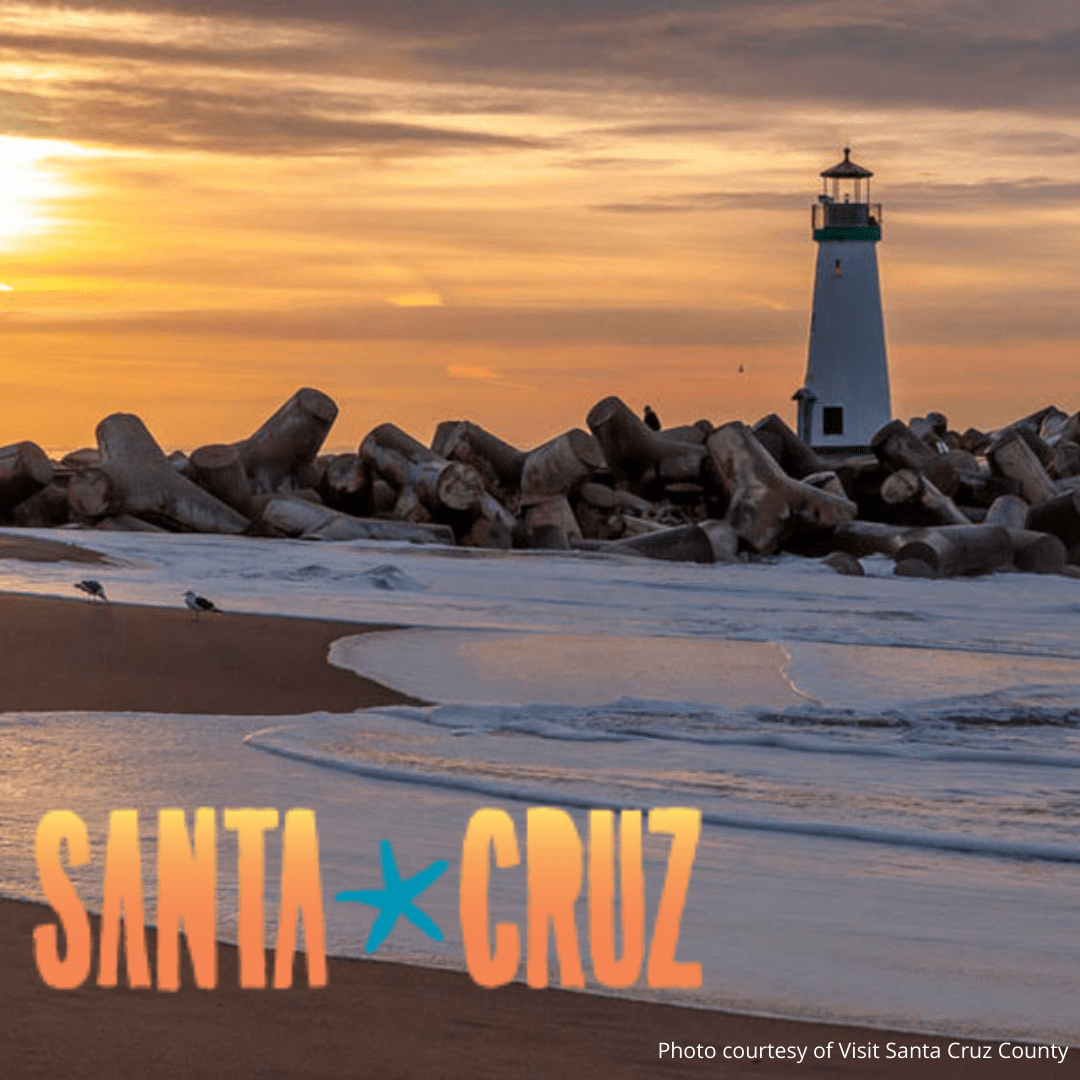 Santa Cruz lighthouse postcard